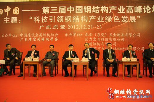 第三屆中國(guó)鋼結(jié)構(gòu)產(chǎn)業(yè)高峰論壇